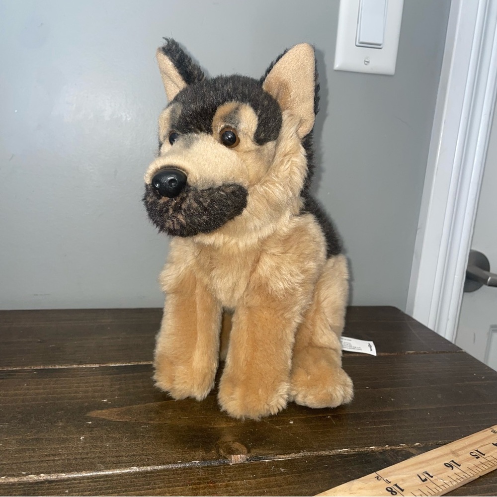 German Shepherd  2016 Plush Toys R Us Stuffed Animal Toy 10"  Dog